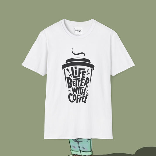 Coffee Lover Cotton T-Shirt