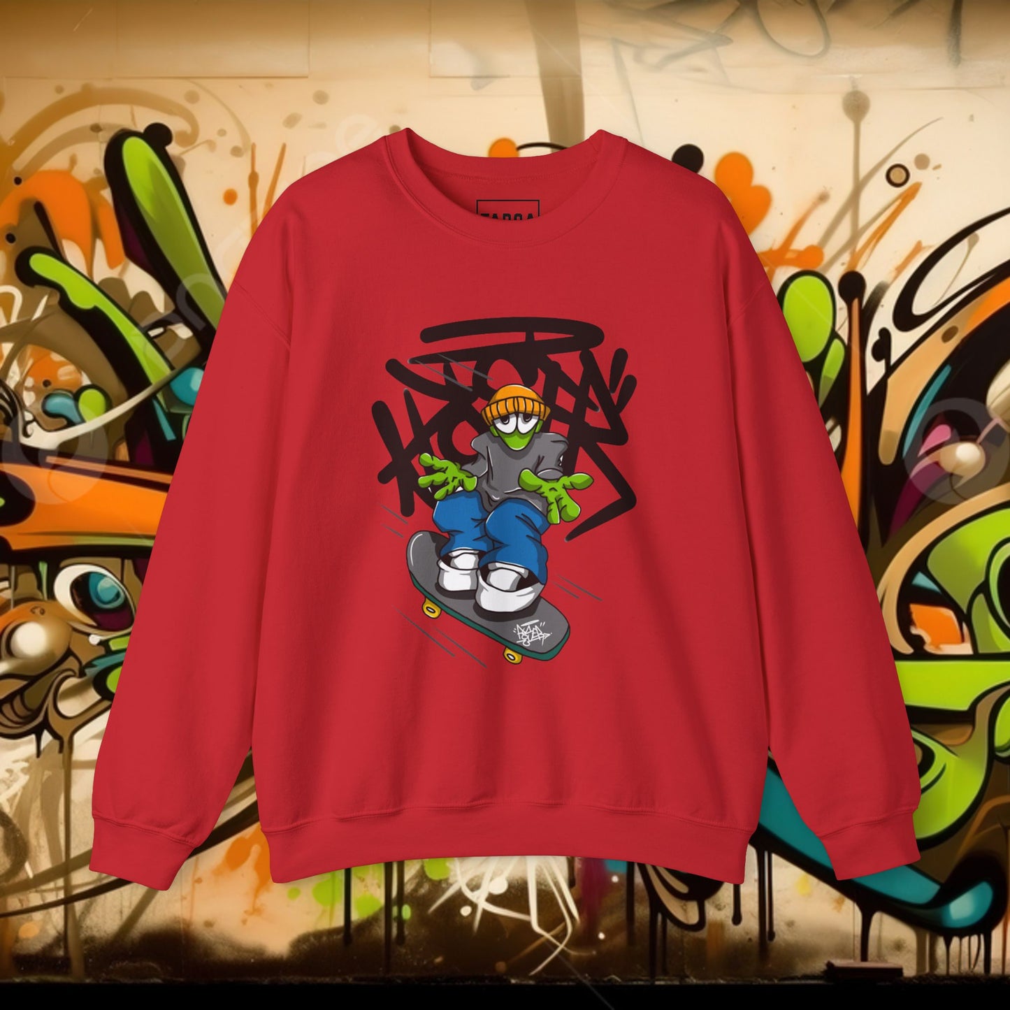 Skateboard Art Sweatshirt