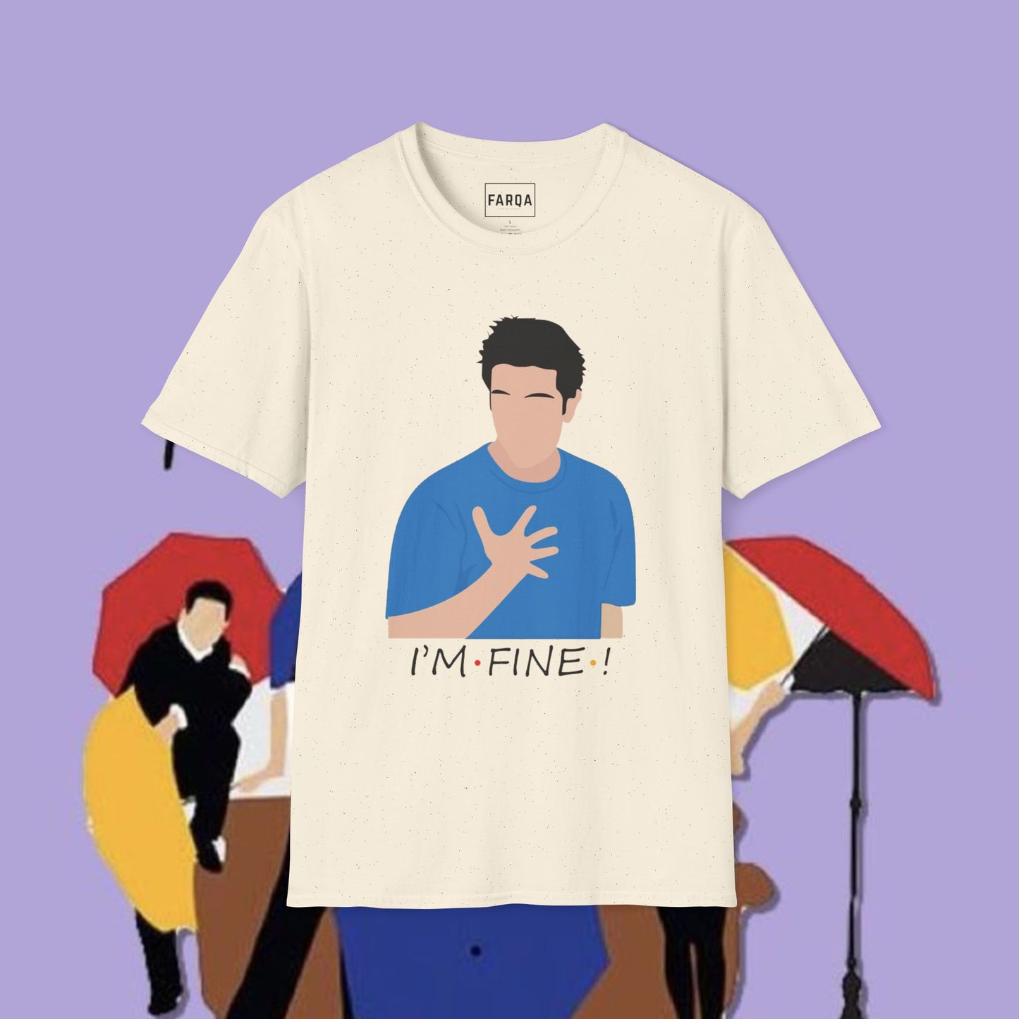 F.R.I.E.N.D.S Ross Geller Unisex Softstyle T-Shirt