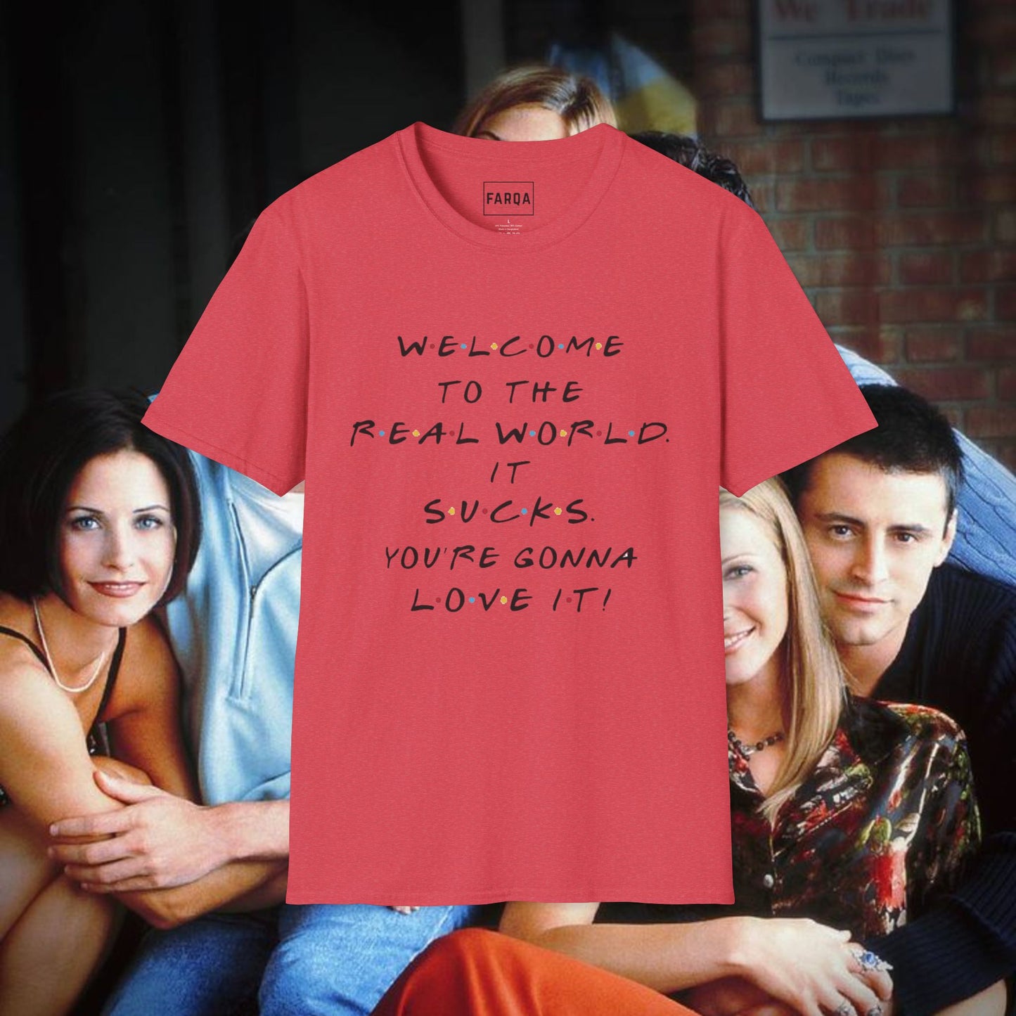 F.R.I.E.N.D.S Unisex Softstyle T-Shirt