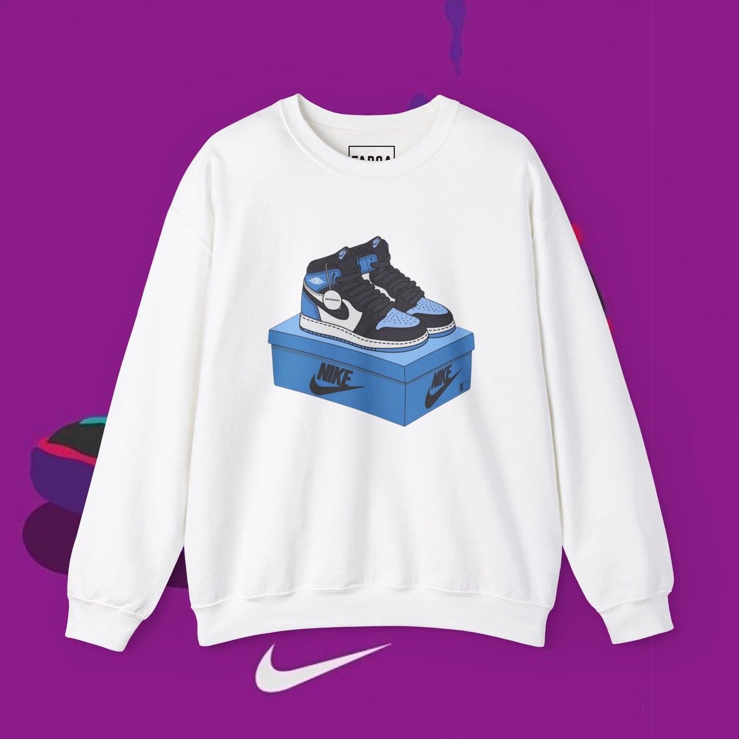 InkDrip Sneakers Crewneck Sweatshirt