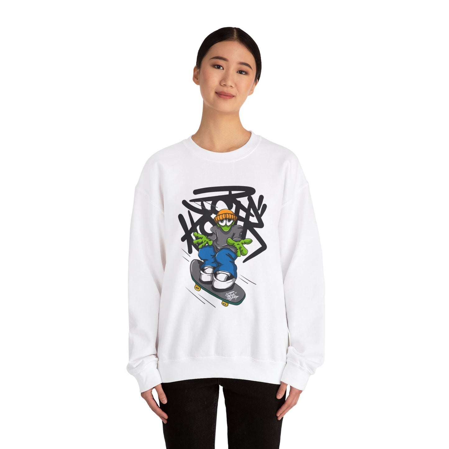 Skateboard Art Sweatshirt