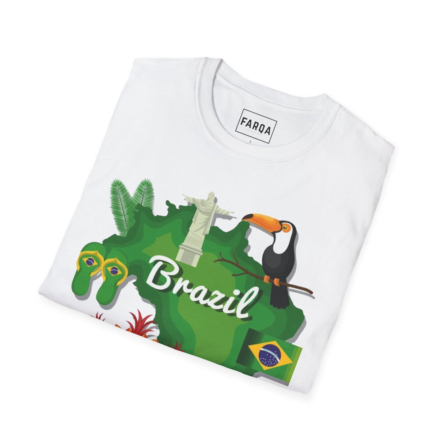 Brazilian Tourism T-Shirt - Explore the Land of Samba and Adventure