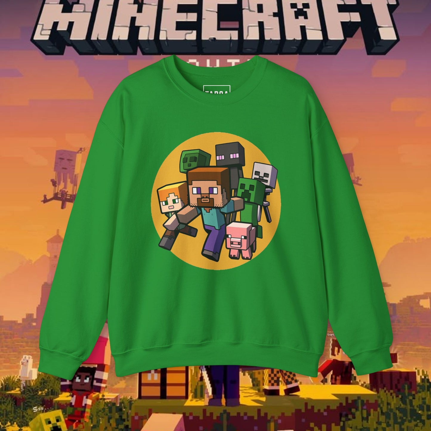 A Minecraft Movie 2025 Premium Sweatshirt