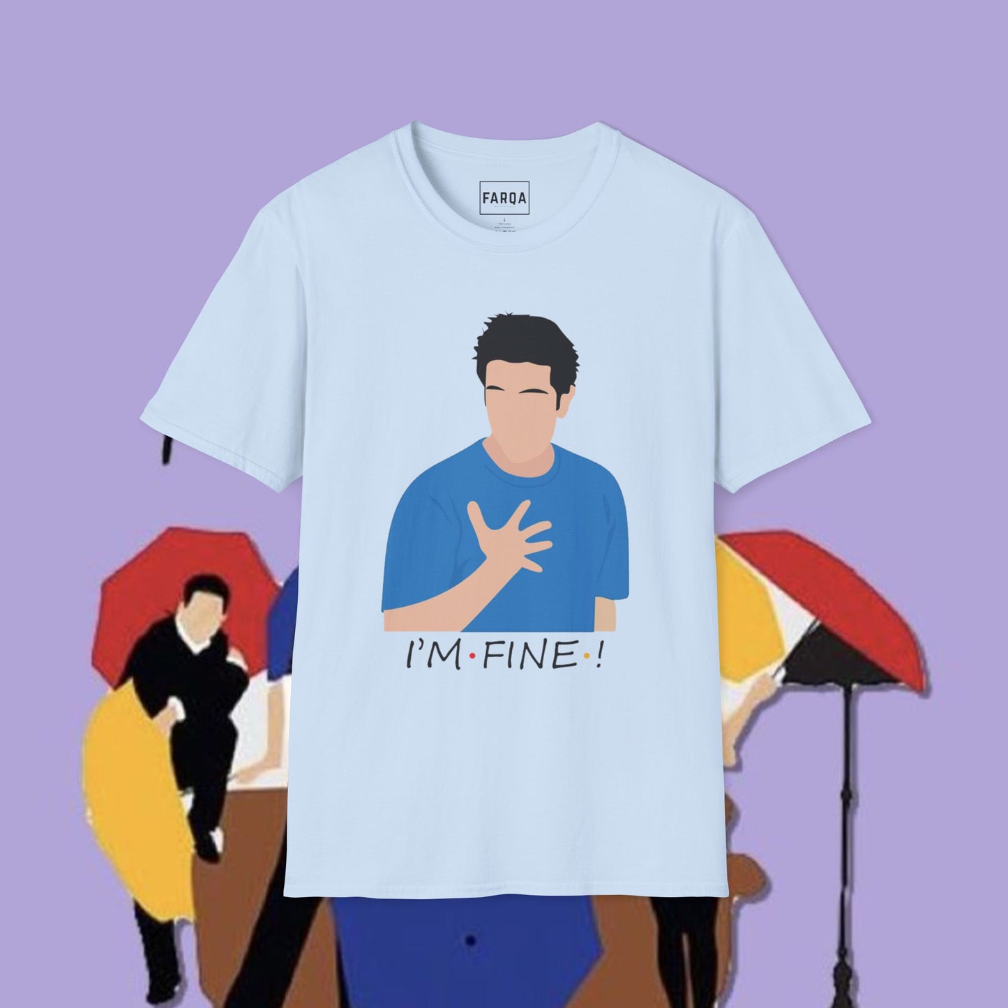 F.R.I.E.N.D.S Ross Geller Unisex Softstyle T-Shirt