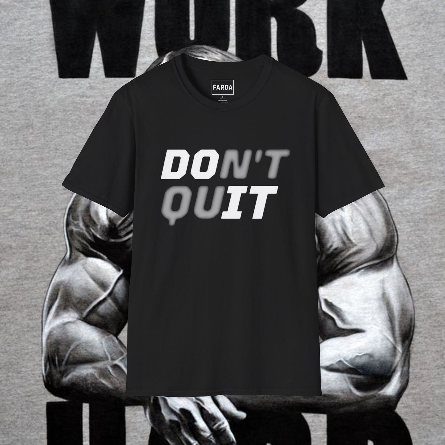 Motivation Gym/Casual Cotton T-Shirt