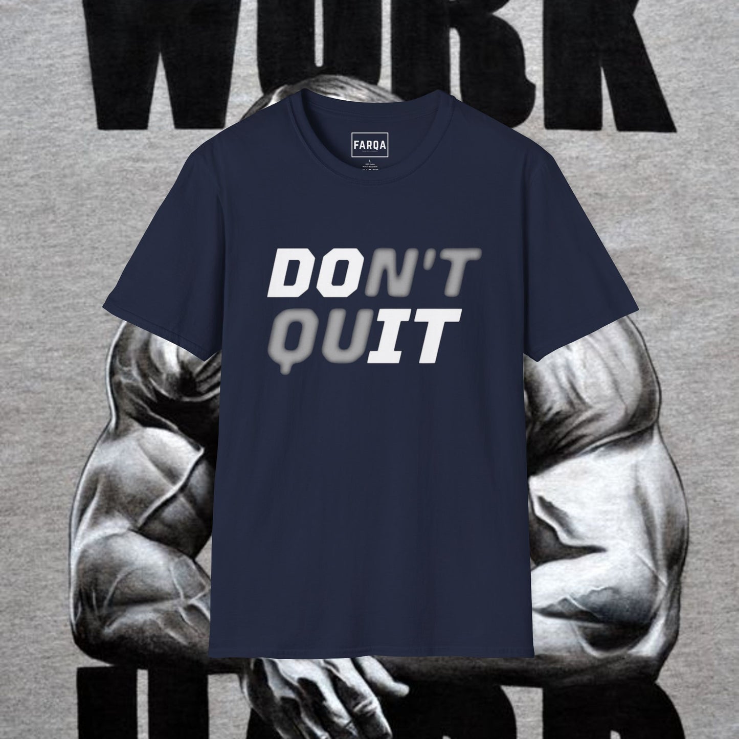 Motivation Gym/Casual Cotton T-Shirt