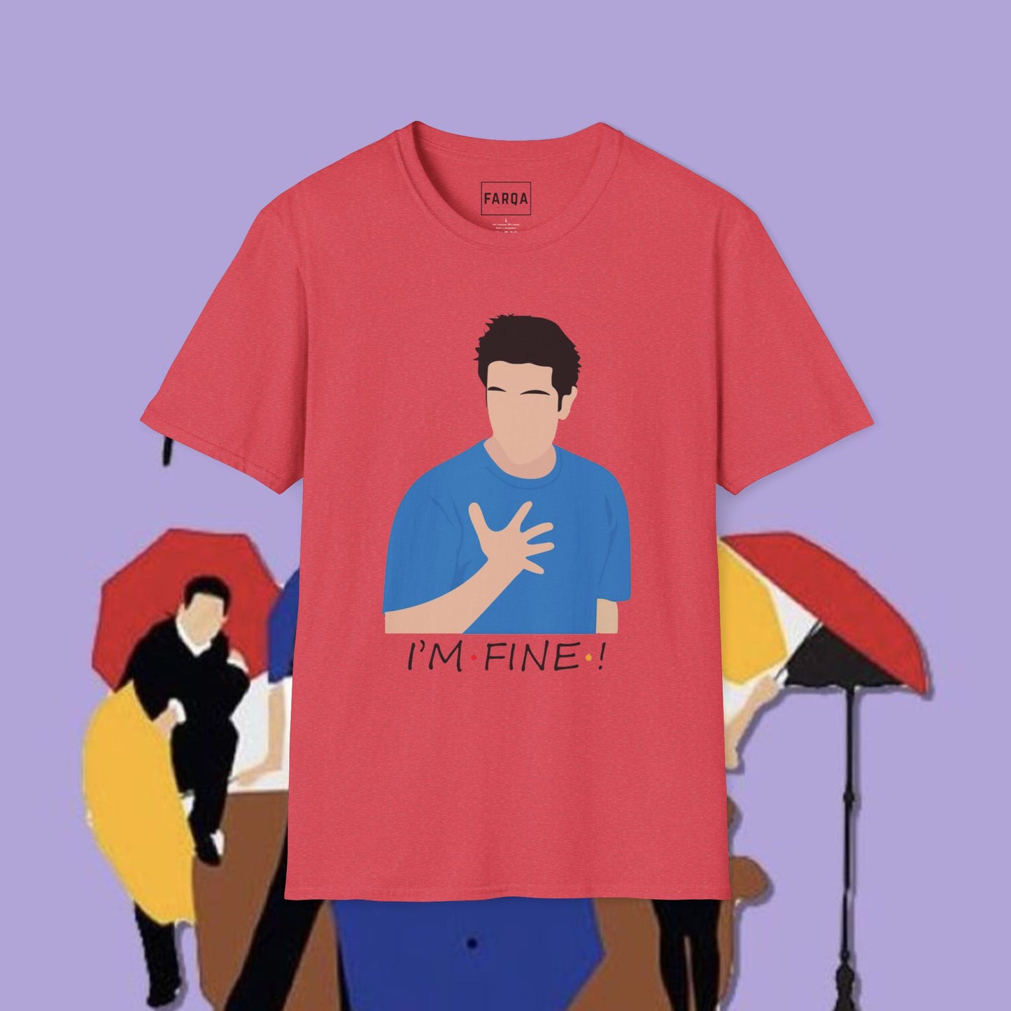 F.R.I.E.N.D.S Ross Geller Unisex Softstyle T-Shirt