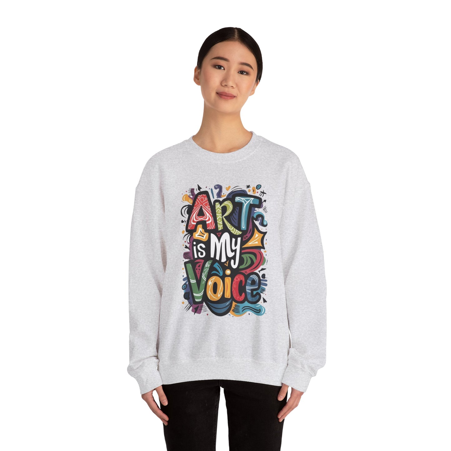 ART is my voice Sweatshirt