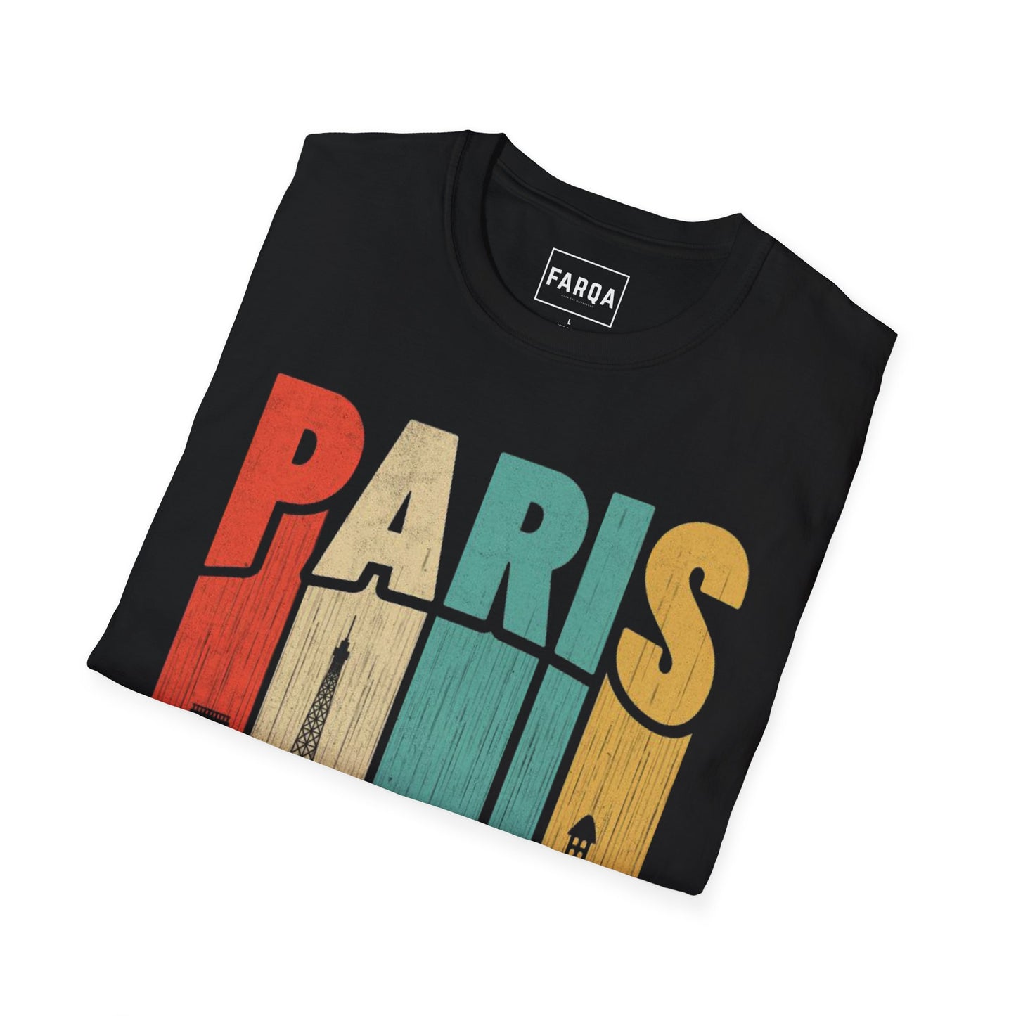 Vintage Paris Graphic T-Shirt - Perfect for Travelers and City Lovers