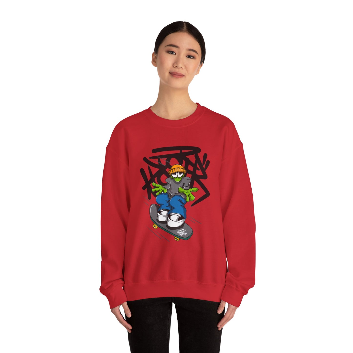 Skateboard Art Sweatshirt