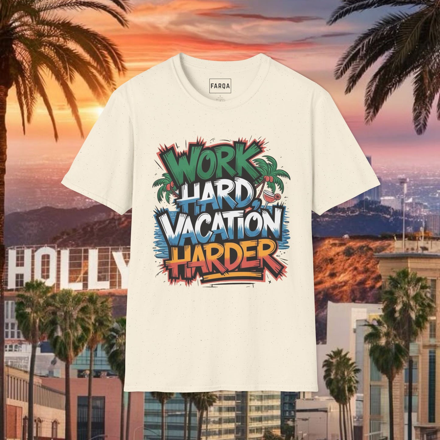 Work Hard Vacation Harder T-Shirt