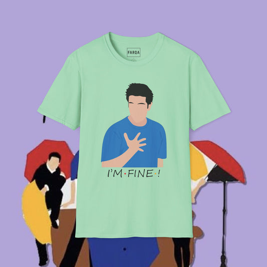 F.R.I.E.N.D.S Ross Geller Unisex Softstyle T-Shirt