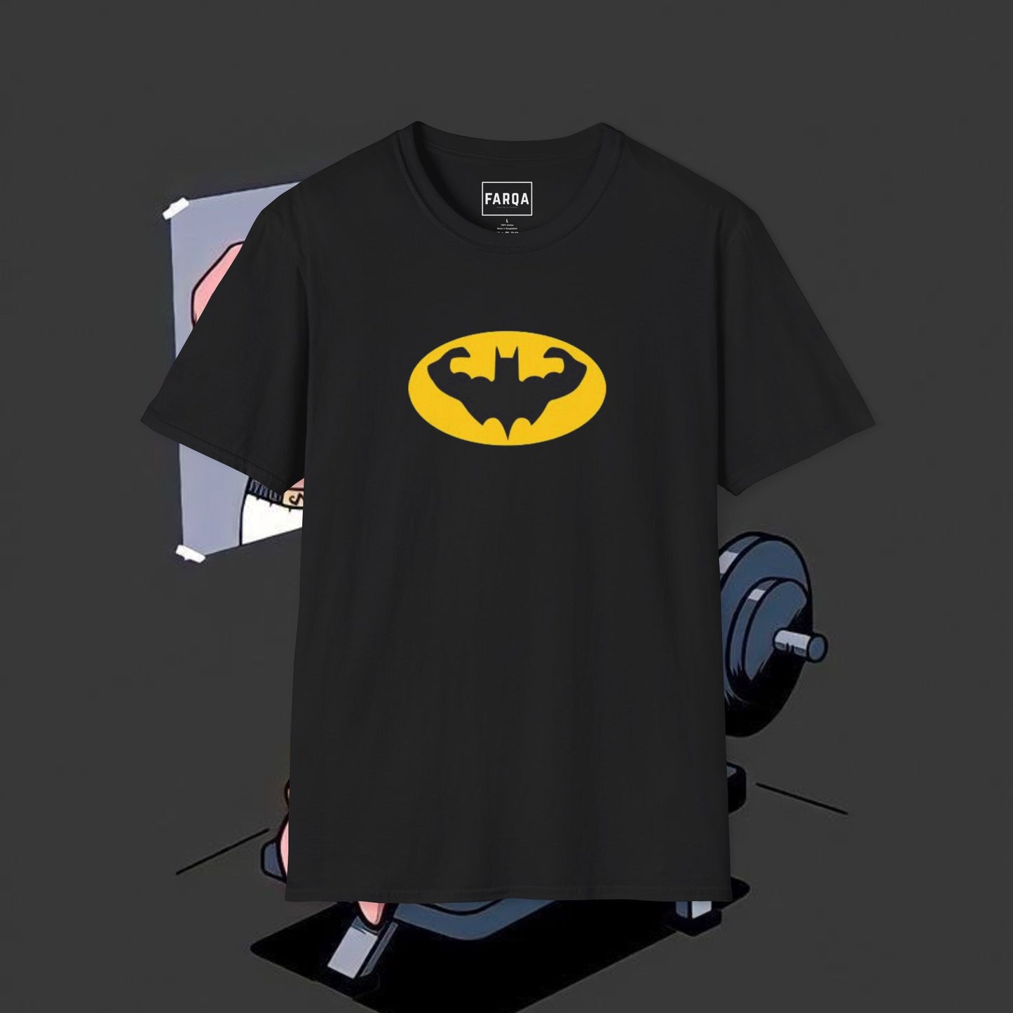 Batman style Gym Cotton T-Shirt