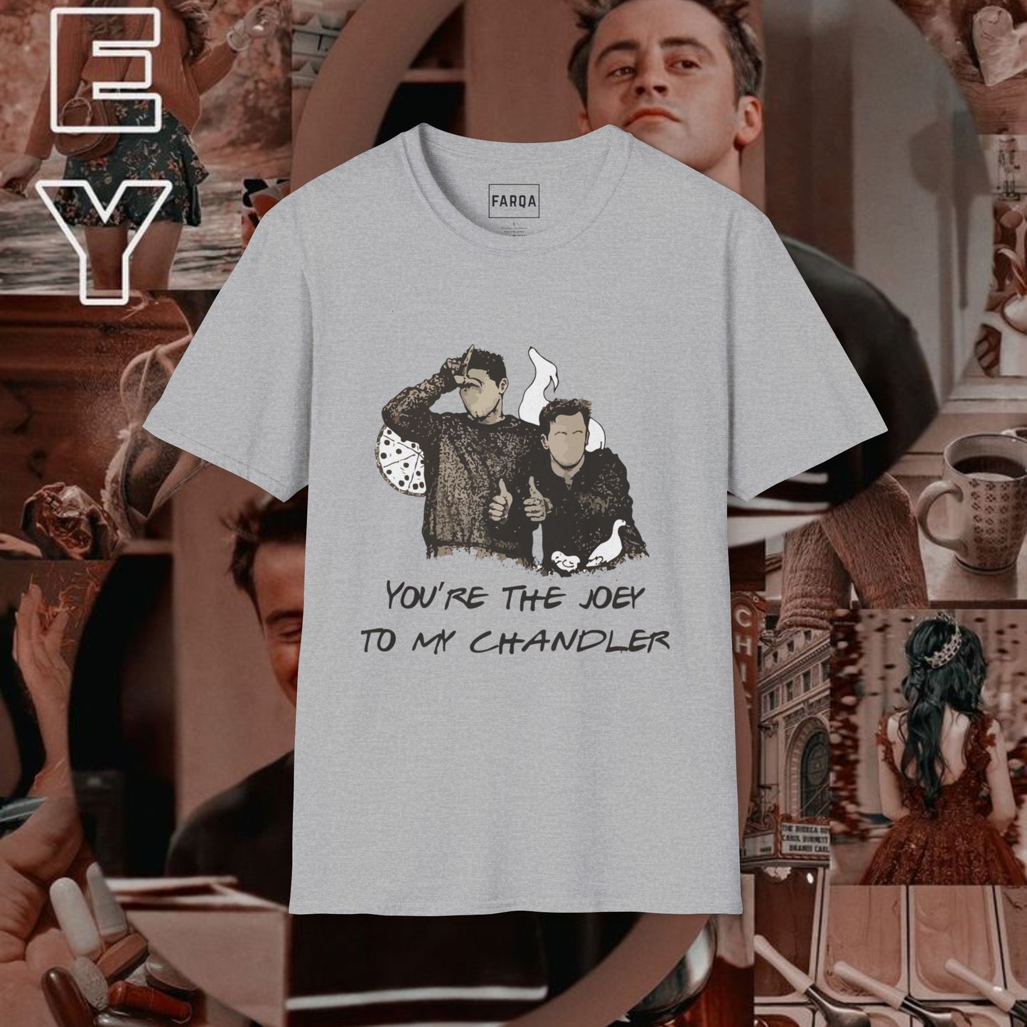 F.R.I.E.N.D.S Chanoey Unisex Softstyle T-Shirt