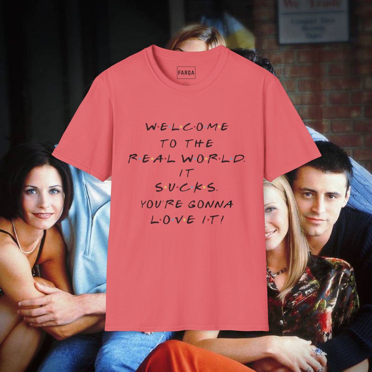 F.R.I.E.N.D.S Unisex Softstyle T-Shirt