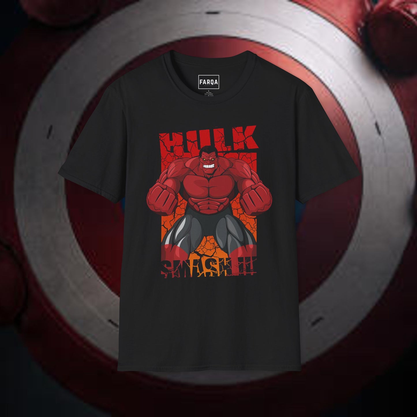 RED HULK Cotton T-Shirt