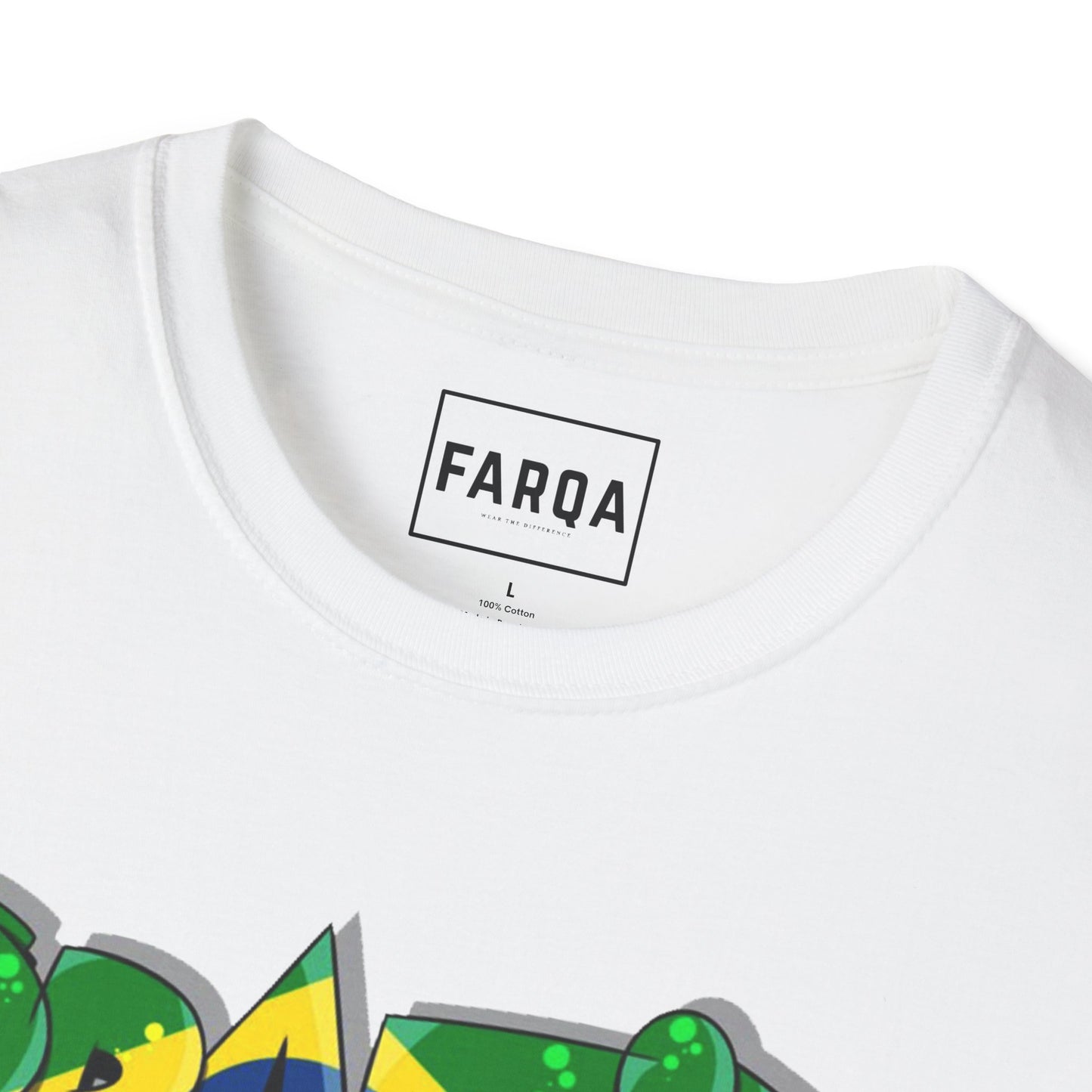 Brazil Graffiti T-Shirt – Vibrant Streetwear for Travel Lovers