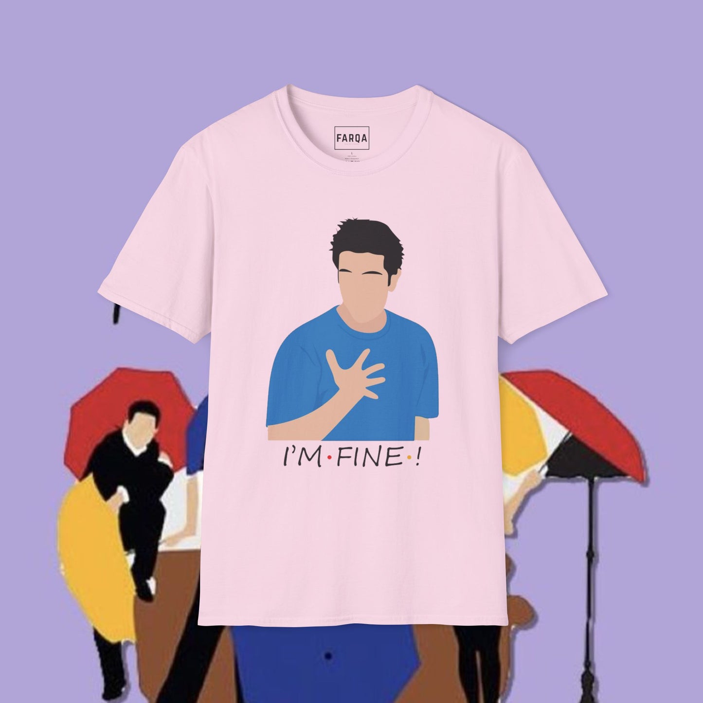 F.R.I.E.N.D.S Ross Geller Unisex Softstyle T-Shirt