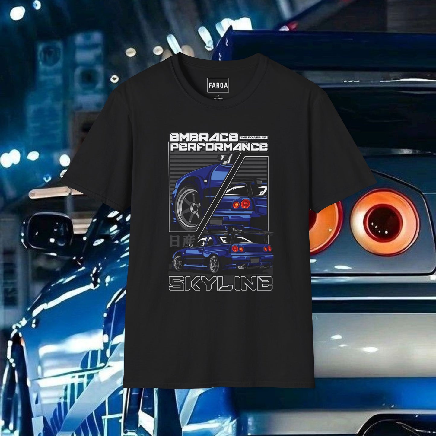 NISSAN Skyline GT-R R34 Performance T-Shirt