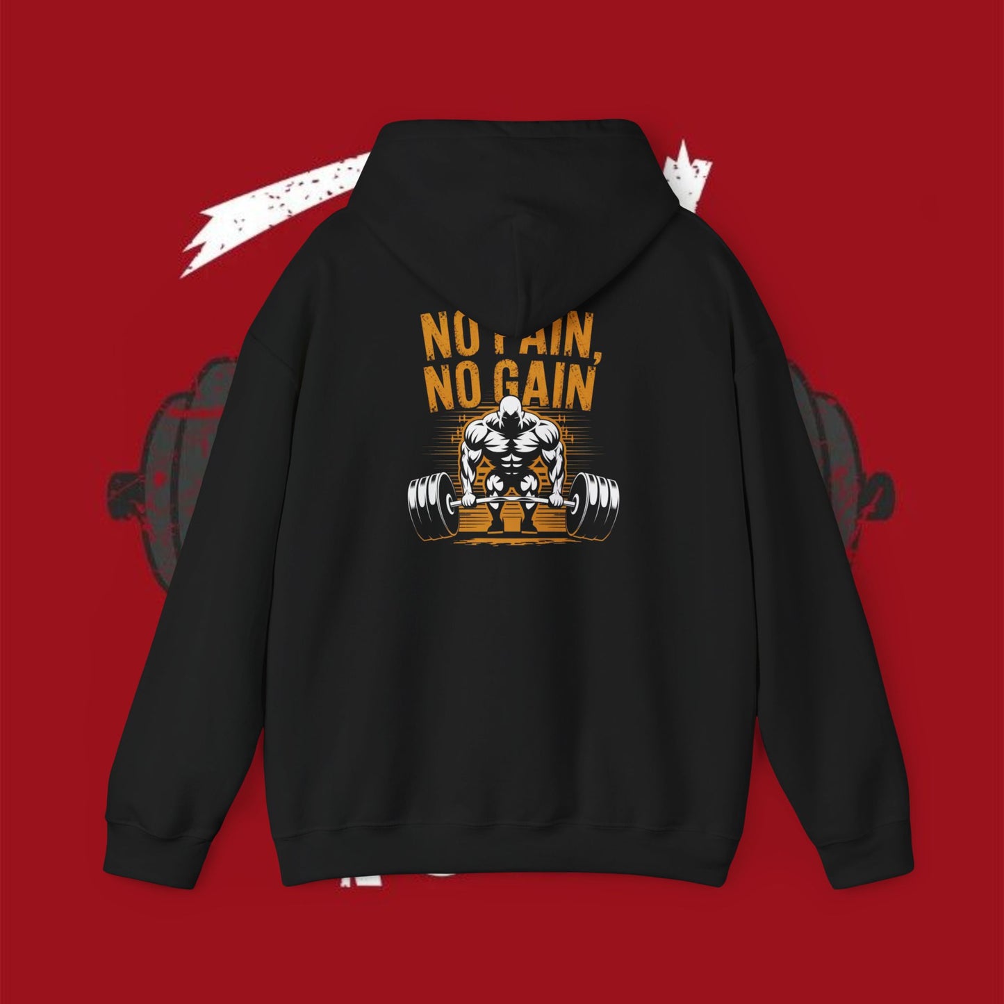 Heavy Metal Gym Motivation Hoodie