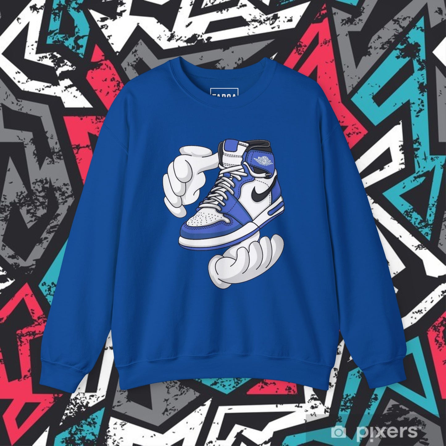 StreetSpray Kicks Crewneck Sweatshirt